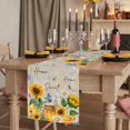 thumbnail image 2 of Table Runners 70 Inches Long Dress Scarves, Yellow Sunflowers Farmhouse Coffee/Dining/Kitchen Table Decor, Holiday Table Runner, Elegant Pastoral Floral Daisy Bees 13x70 Inch, 2 of 9