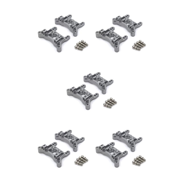 Vogacara Placa amortiguadora de Metal para coche de Control remoto, piezas de repuesto para vehículo 1:18, reemplazo de modificación para Wltoys A949 Type2 NO2 Vogacara CBP370365