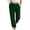 Army Green, variant on CaComMARK PI Women's High Elastic Waist Sweatpants Elastic Waist Straight Leg Comfy Workout Casual Sweat Pants with Pockets White