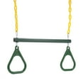 thumbnail image 2 of Eastern Jungle Gym Trapeze Bar and Gym Rings Combo with 43 Inch Chains, 2 of 5