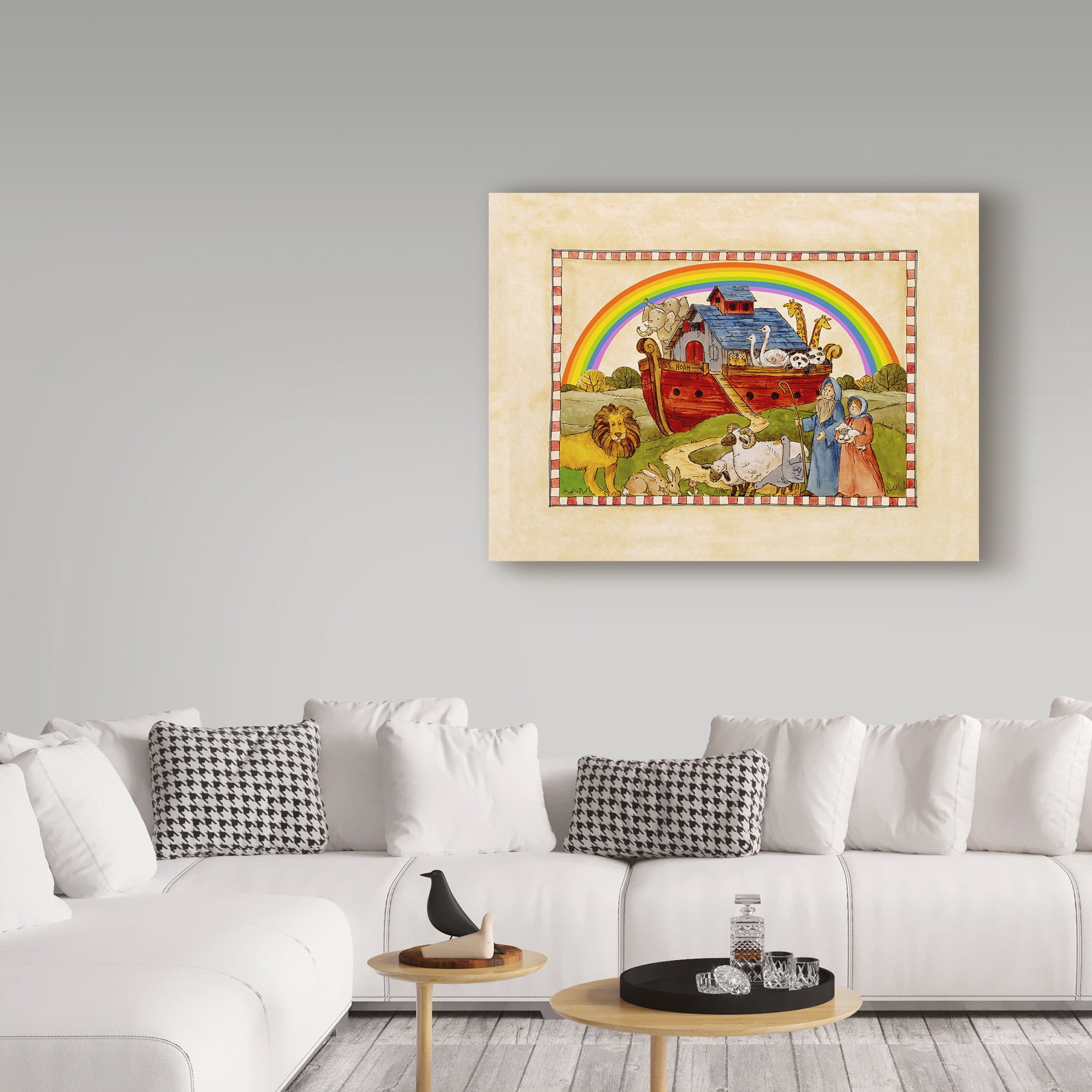 Trademark Fine Art ' Bless the Creatures' Canvas Art by Barbara Mock