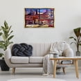 thumbnail image 2 of Stupell Industries Love Diner with Canyon View Landscape & Nature Painting Gold Floater Framed Canvas Art Print Wall Art, 31 x 21, 2 of 9