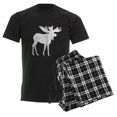 thumbnail image 6 of CafePress - Moose Silhouette Pajamas - Men's Dark Loose Fit Cotton Pajama Set, 6 of 7