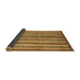 thumbnail image 2 of Ahgly Company Indoor Square Abstract Brown Modern Area Rugs, 7' Square, 2 of 4