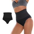 thumbnail image 3 of Embarazo Fajas Bragas Señora Adultos Control Cuerpo Abdominal Shaper Curvas Negro M Zulema Bragas abdominales, 3 of 8