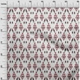thumbnail image 2 of oneOone Organic Cotton Voile Fabric Argyle Style Ikat Print Fabric By The Yard 42 Inch Wide, 2 of 4