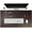 Brown, variant on SUM Life Edge Office Desk Pad with Lifting Side Rails for Blotter Paper 34x20 inch