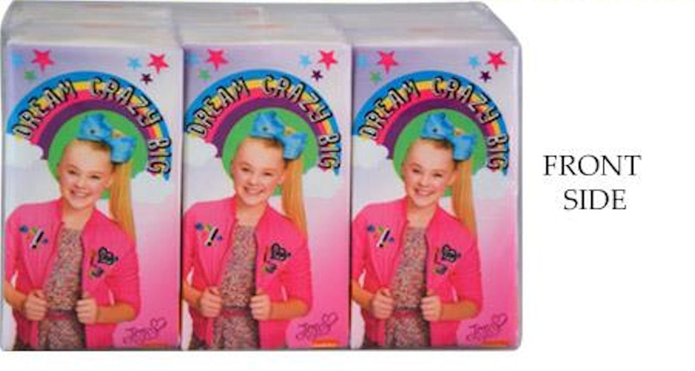 JoJo Siwa Pocket Tissue 6 Pack - Walmart.com - Walmart.com