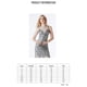 thumbnail image 4 of Vestido de noche largo maxi con lentejuelas de los años 20, vestidos de novia semiformales para mujer, sin mangas, espalda en V, vestido de fiesta formal con lentejuelas y cuentas, 4 of 5