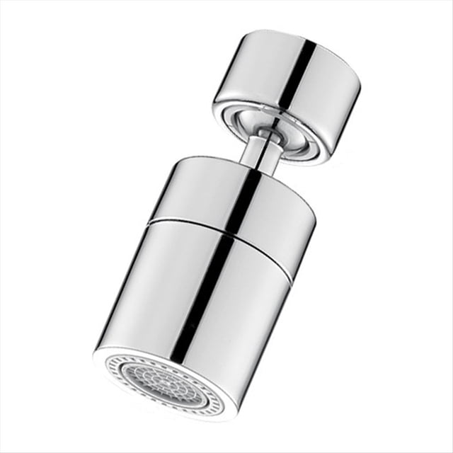 Grifo de Cocina con Cabezal Rociador, Filtro Giratorio Ajustable, Boquilla para Grifo, Burbujeador, Grifo para de Cocina, Plateado B