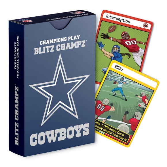 Juego de cartas Blitz Champz Dallas Cowboys Football Kids 7+ Years