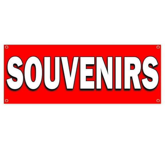 Souvenirs 13 oz Vinyl Banner With Metal Grommets