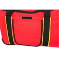 thumbnail image 4 of K-Cliffs Heavy Duty Polyester  Unisex Rolling EMT Gear Bag, Fireman Equipment Duffel with Wheels Red, 4 of 14