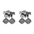 thumbnail image 4 of crativent Roulettes Pivotantes Robustes 2 Pcs pour Bagage et Valise avec Rouleau de Voyage à Roulement Fluide A78 Gris 5,3 cm 2 Ensembles, 4 of 6