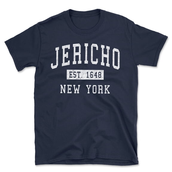 Jericho New York Classic Established Men's Cotton T-Shirt