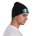 thumbnail image 2 of Guatemala Flag Proud Guatemalan Vintage Beanie Hat Men Women Warm Printed Cap Knit Beanies Hats Outdoor Winter Black, 2 of 6