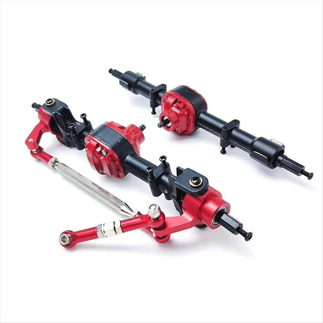 2 Piezas MN82 LC79 Eje de Metal Engranaje de Metal Eje Delantero y Trasero para Mang Cow MN82 LC79 RC Truck Car Upgrade Parts Accesorios A