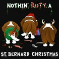 thumbnail image 3 of CafePress - St. Bernard Christmas Sweatshirt (Dark) - Classic Crew Neck Sweatshirt, 3 of 4