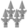 thumbnail image 1 of 4Pcs Fence Caps Fence Covers Household Railing Finials Replacement Finials, 1 of 2