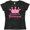 thumbnail image 3 of Inktastic Yes I Am the Princess Crown Women's T-Shirt, 3 of 5