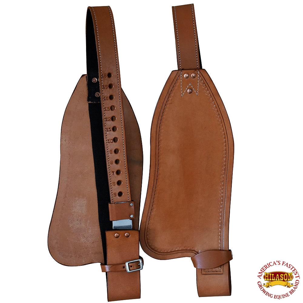 Hilason Leather Saddle Replacement Fender Pair Hobble Strap Walmart