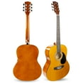 thumbnail image 5 of RockJam Natural Dreadnought Acoustic Guitar with Guitar Bag, 5 of 14