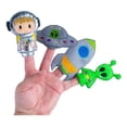 thumbnail image 2 of Títeres de Dedo Planetas Astronautas Naves Extraterrestres MUYTU Handmade 21 piezas, 2 of 5