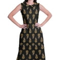 thumbnail image 2 of Moomaya Printed Womens Sleeveless Peter Pan Collar Kurta Pant Set,2 Piece Ethnic Set, 2 of 7