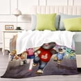 thumbnail image 4 of Talking Tom anti-pilling, suave, ligera, esponjosa y acogedora de lujo para hogar y cocina – Perfecta para niños y adultos,100X80cm, 4 of 6