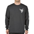 thumbnail image 2 of Arrogant Bastard Men's Black Metallic Long Sleeve Shirt-XLarge, 2 of 6