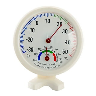 La Crosse Blue Analog Thermometer and Humidity Gauge 104-288BL-TBP - The  Home Depot