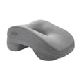 thumbnail image 1 of Almohada para la siesta de escritorio boca abajo, práctica, ligera y suave, con bolsa de almacenamiento. Gris, 1 of 9