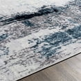 thumbnail image 4 of Surya Wanderlust WNL-2309 79 x 108" Rectangle Fabric Rug in Blue/Black/White, 4 of 8