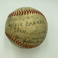 thumbnail image 3 of RARE 1940 New York Black Yankees Negro League Team Signed Baseball PSA DNA COA, 3 of 11