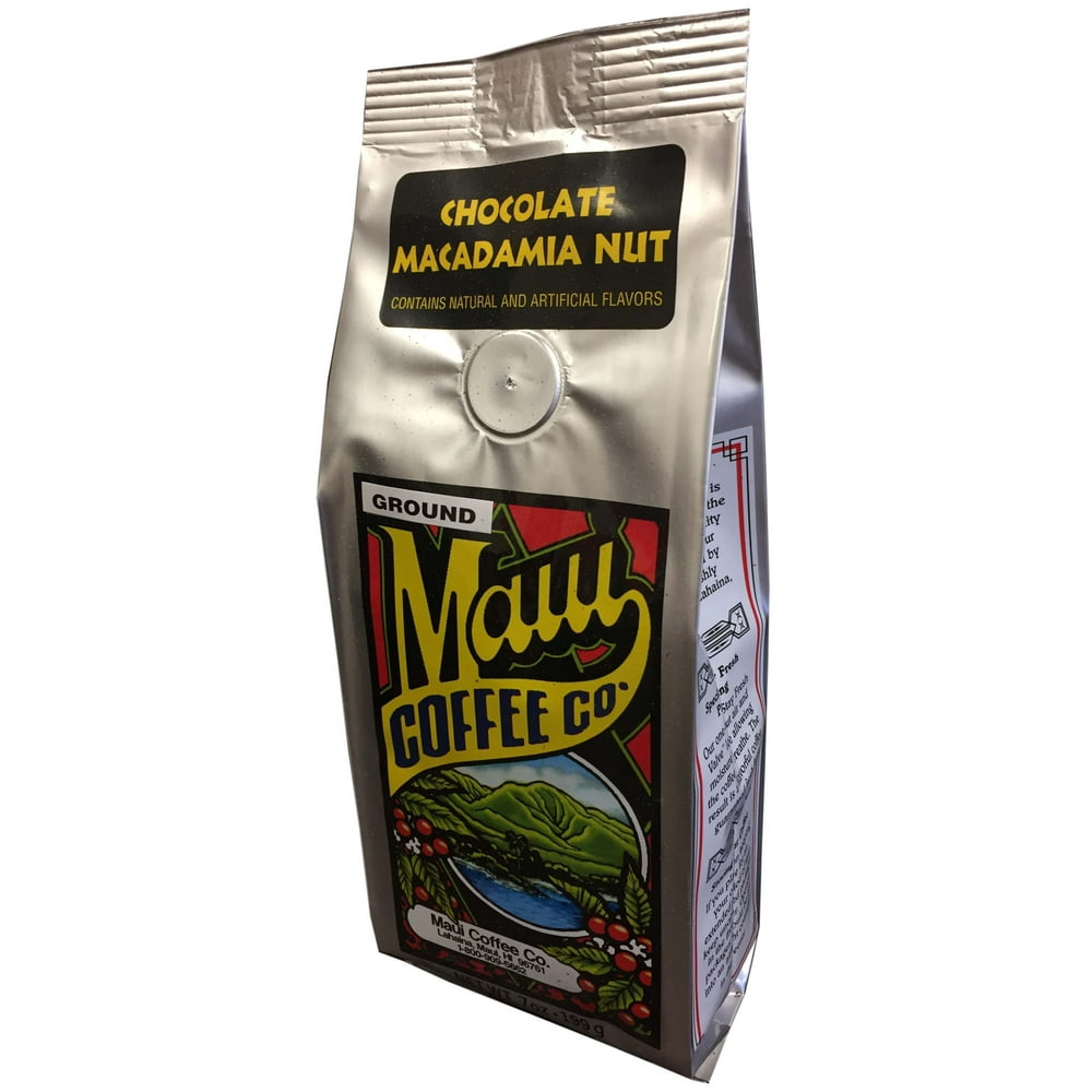 Maui Coffee Company, Maui Blend Chocolate Macadamia Nut coffee, 7 oz