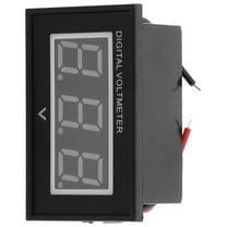 Voltage Meter with LED Digital Voltmeter Gauge Meter for Golf Cart 36-48V Golf Cart Battery Meter Gauge for Replacement