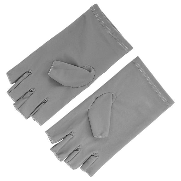 LYUMO UV Shield Gloves,Professional Fiber Cotton Anti UV Gloves Nail Art UV  Shield Gloves Manicure Tool,Anti UV Gloves 