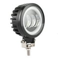 thumbnail image 3 of Luz de trabajo LED 6000K 30W Lámpara de ojos de ángel redonda impermeable para automóvil ATV Barco Vehículo todoterreno (luz blanca fría) Jadeshay  A, 3 of 8