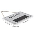 thumbnail image 4 of Wi-Fi Password Sign, Wi-Fi Password Display Card, Sturdy For Restaurant Bar, 4 of 8