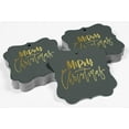 thumbnail image 4 of Inkdotpot Real Gold Foil Merry Christmas Tags Favor Bracket Shape Hang Pack Of 100 Paper Tags, 4 of 6