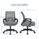 thumbnail image 3 of Silla de oficina Yaheetech Mid Back Executive Task gris oscuro, 3 of 9