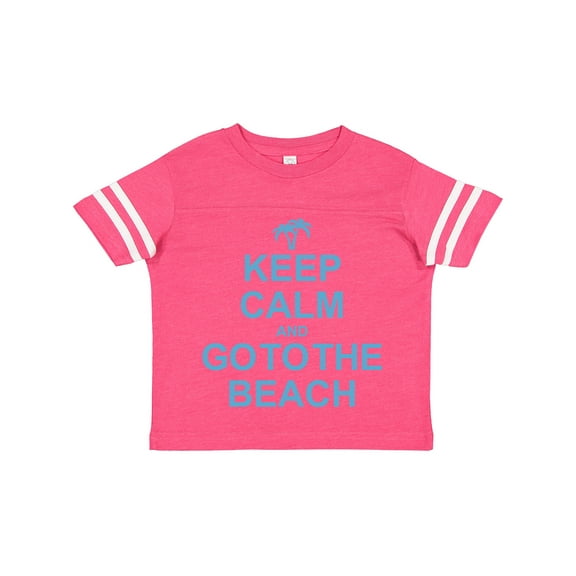 Inktastic Keep Calm Go to the Beach Boys or Girls Toddler T-Shirt