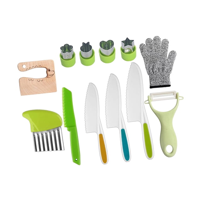Juguetes de cocina accesorios de desarrollo de habilidades motoras perfke 12 piezas