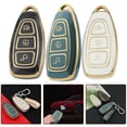 thumbnail image 2 of SPRING for TPU Car Remote Key Case Shell Cover Fob ford Focus 3 4 ST for Mondeo MK3 MK4 Black, 2 of 6