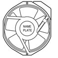 thumbnail image 1 of Nmb Technologies Axial Fan, 172Mm, 230V, 190Ma - 5915PC-23T-B30-AM0, 1 of 2