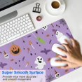 thumbnail image 4 of Long Mouse Pads for Desk,Purple Halloween Pattern Desk Mats on Top Of Desks, Desk Mouse Pad Extra Large with 3mm Non-Slip Base and Stitched Edge for Gaming,Office,Work,Home 35.4x15.7in, 4 of 5