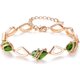 thumbnail image 1 of Pulsera Leafael Wish Stone con Encanto de Peridoto Verde, 1 of 3