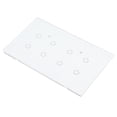 thumbnail image 3 of Wifi Switch, AC110-240V Tempered Glass Panel Smart Touch Switch APP Control  for House, 3 of 8