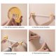thumbnail image 4 of Estante multifuncional para zapatillas, toallero con ganchos, soporte para toallas de baño sin perforaciones, soporte de suspensión simple, Juegos de accesorios de baño azul + amarillo 2 piezas Toystoory HA025853-01, 4 of 6