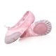 thumbnail image 4 of Zapatillas de ballet de color rosa, suela suave antideslizante, lona flexible y duradera, transpirables, para niñas, zapatos de baile para práctica de gimnasia, talla 26 UE, 4 of 12